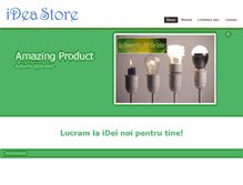 Tablet Screenshot of ideastore.ro